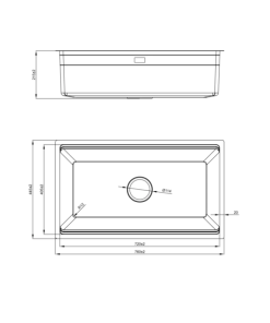 Chậu rửa bát NoBiNox LIRA NJ562D - 26 Chậu rửa bát NoBiNox LIRA NJ562D - 25