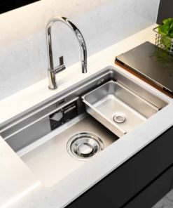 Chậu rửa bát NoBiNox LIRA NJ562D - 40 Chậu rửa bát NoBiNox LIRA NJ562D - 39