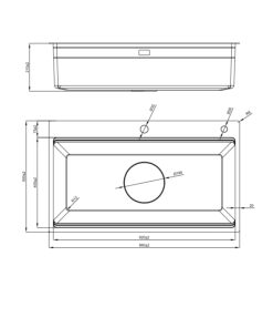 Chậu rửa bát NoBiNox LIRA NJ564D - 20 Chậu rửa bát NoBiNox LIRA NJ564D - 19