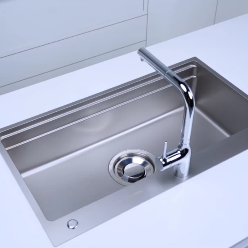 Chậu rửa bát NoBiNox LIRA NJ564D - 37 Chậu rửa bát NoBiNox LIRA NJ564D