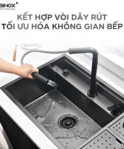 Chậu rửa bát NoBiNox LUMIA NJ510B - 34 Chậu rửa bát NoBiNox LUMIA NJ510B - 33