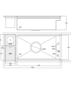 Chậu rửa bát NoBiNox LUMIA NJ511B - 23