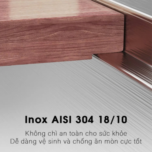 Chậu rửa bát NoBiNox LUMIA NJ513B - 9