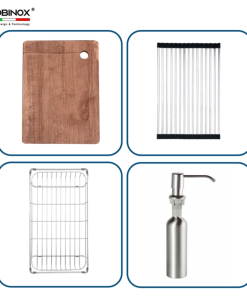 Chậu rửa bát NoBiNox LUMIA NJ513B - 22 Chậu rửa bát NoBiNox LUMIA NJ513B - 21