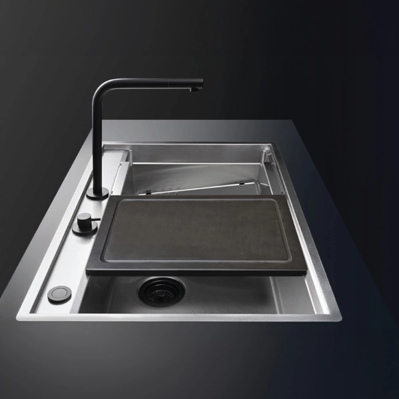 Chậu rửa bát NoBiNox NEWGO NA830 00008ALGI81 - 44 Chậu rửa bát NoBiNox NEWGO NA830 00008ALGI81