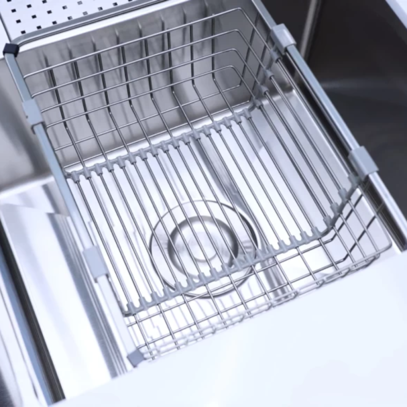 Chậu rửa bát NoBiNox RAZIA NJ577 - 61 Chậu rửa bát NoBiNox RAZIA NJ577