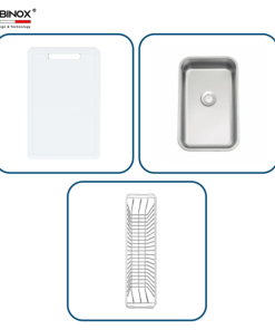 Chậu rửa bát NoBiNox ROSA NN974DT - 26 Chậu rửa bát NoBiNox ROSA NN974DT - 25