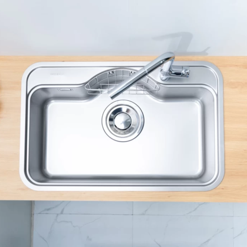 Chậu rửa bát NoBiNox ROSA NN975D - 53 Chậu rửa bát NoBiNox ROSA NN975D