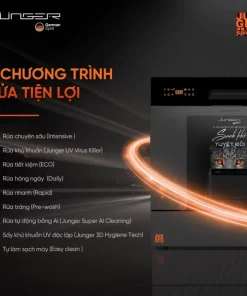 Máy rửa bát JUNGER Leopard DWJ-136-VG - 31 Máy rửa bát JUNGER Leopard DWJ-136-VG - 30