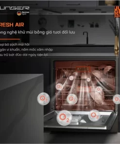 Máy rửa bát JUNGER Leopard DWJ-136-VG - 27 Máy rửa bát JUNGER Leopard DWJ-136-VG - 26