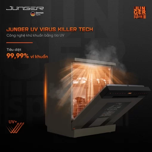 Máy rửa bát JUNGER Leopard DWJ-163-MS - 13