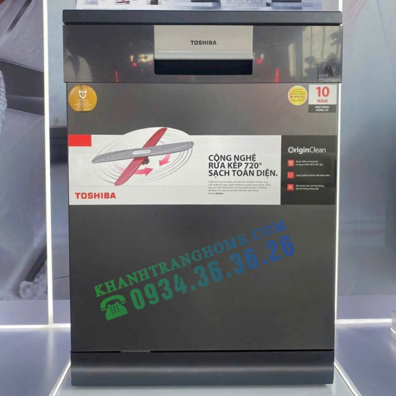 Máy rửa chén Toshiba DW-15F7(G)-VN - 72 Máy rửa chén Toshiba DW-15F7(G)-VN