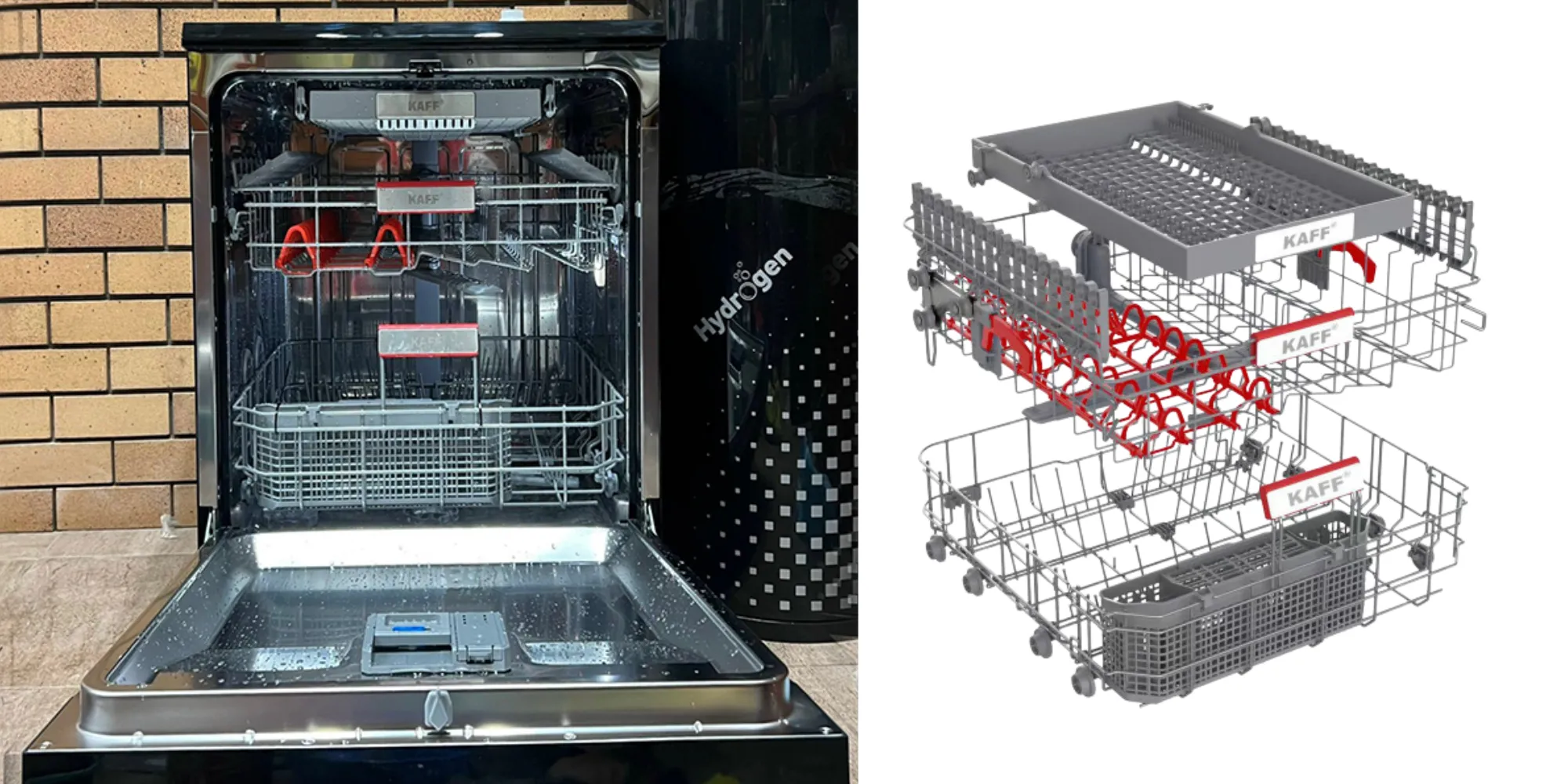 Từng ấy năm gắn bó với bồn rửa – giờ là lúc KAFF KF-SBL775B New Plus thay bạn làm điều đó - 3 Máy rửa chén KAFF KF-SBL775B New Plus