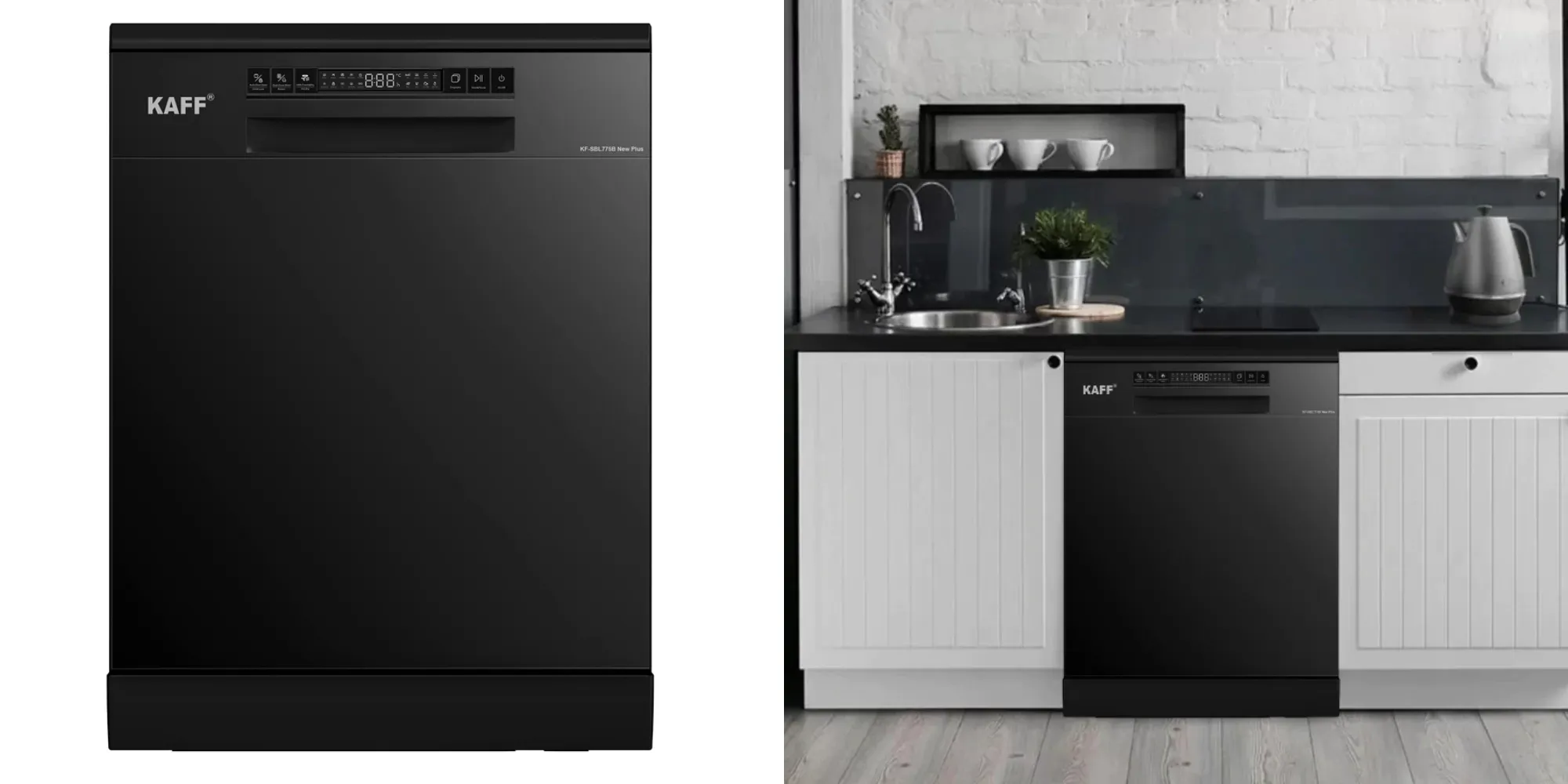 Từng ấy năm gắn bó với bồn rửa – giờ là lúc KAFF KF-SBL775B New Plus thay bạn làm điều đó - 1 Máy rửa chén KAFF KF-SBL775B New Plus