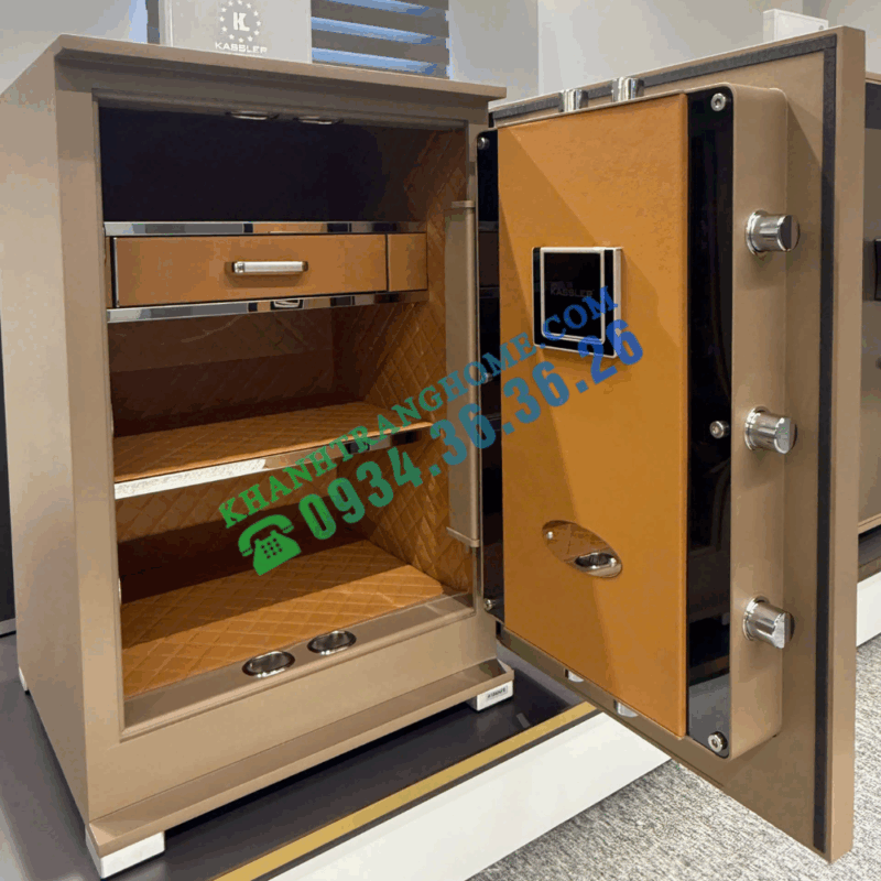 Két sắt KASSLER KL-75LS7 Gold - 33 Két sắt KASSLER KL-75LS7 GOLD