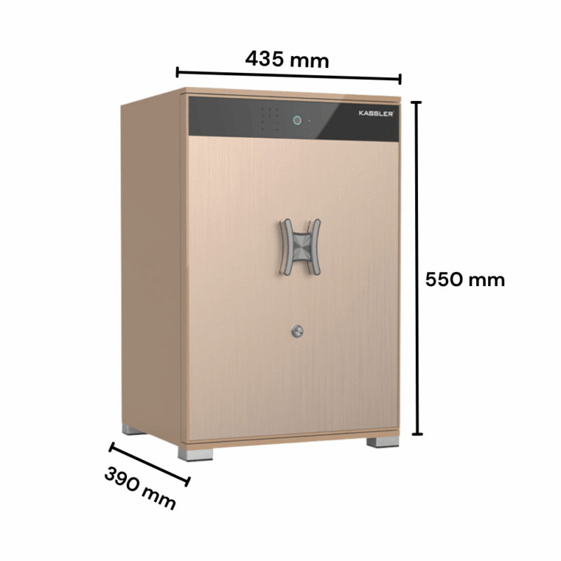 Két sắt KASSLER KL-75LS7 Gold - 2 Két sắt KASSLER KL-75LS7 Gold