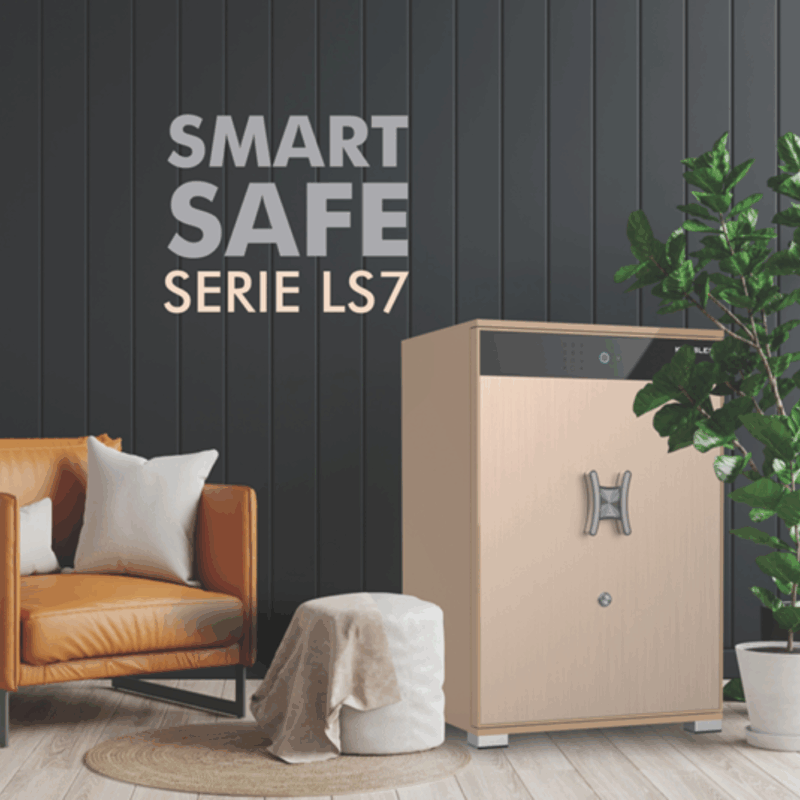 Két sắt KASSLER KL-75LS7 Gold - 6 Két sắt KASSLER KL-75LS7 Gold