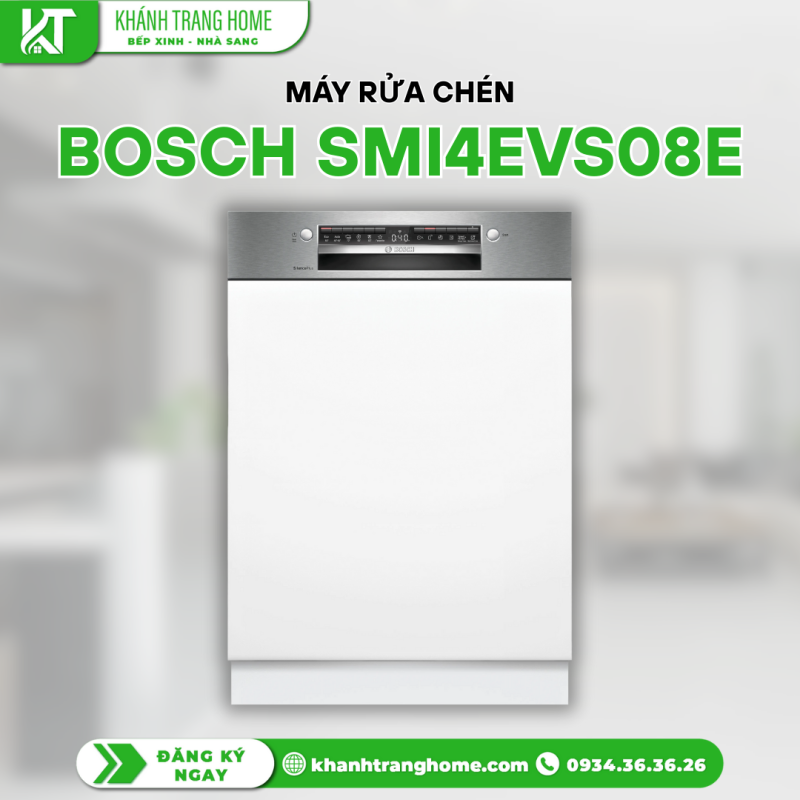 Bosch SMI4EVS08E Serie 4 Hoạt Động Như Thế Nào? Hướng Dẫn Chi Tiết 2025 - 2 Bosch SMI4EVS08E Serie 4 Hoạt Động Như Thế Nào? Hướng Dẫn Chi Tiết 2025