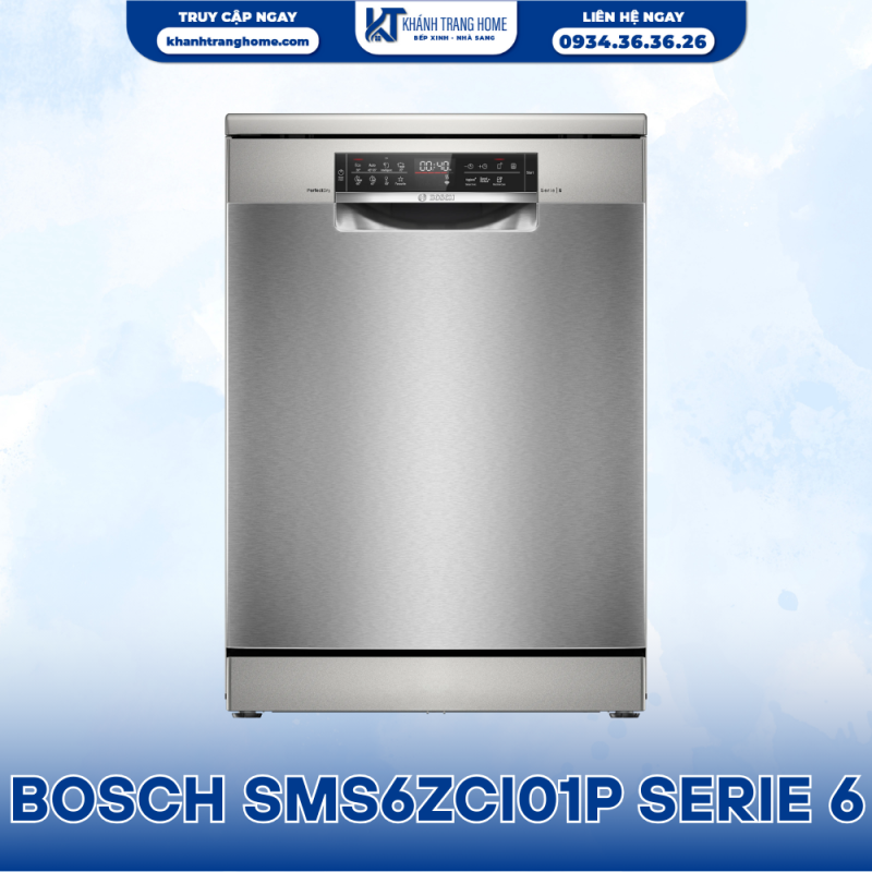 Máy rửa chén BOSCH SMS6ZCI01P SERIE 6 bao nhiêu tiền? Có đáng để đầu tư? - 1 Máy rửa chén BOSCH SMS6ZCI01P SERIE 6 bao nhiêu tiền? Có đáng để đầu tư?