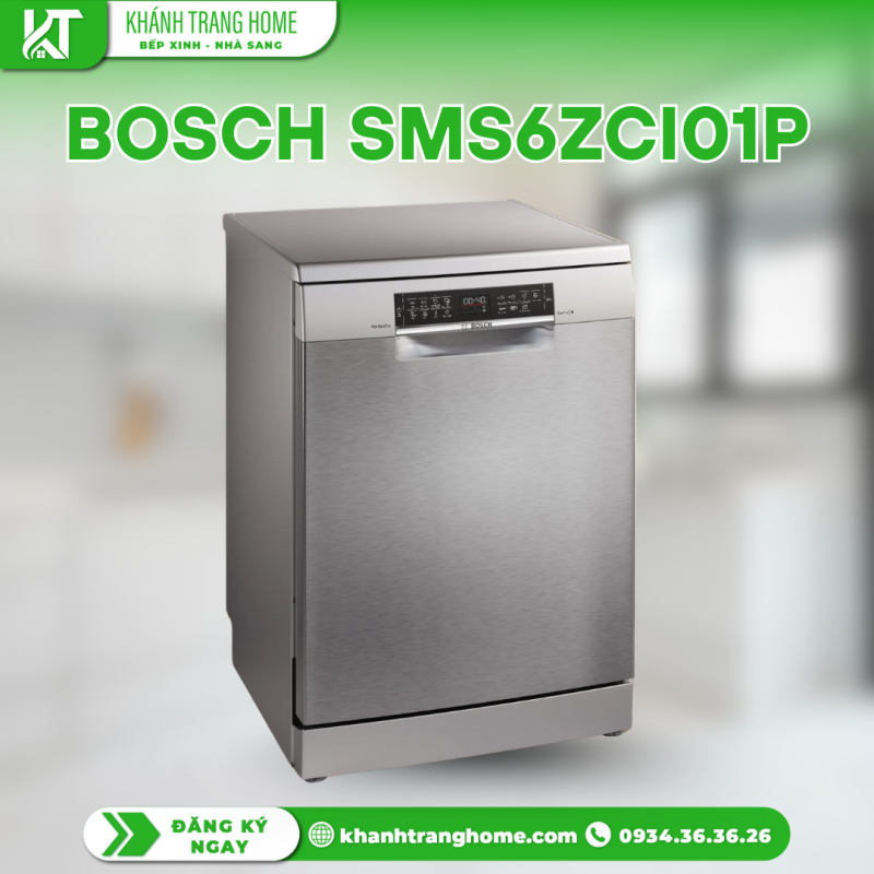 Hướng Dẫn Sử Dụng Máy Rửa Chén Bosch SMS6ZCI01P Serie 6 Model 2025 Chi Tiết Từ A–Z - 1 Hướng Dẫn Sử Dụng Máy Rửa Chén Bosch SMS6ZCI01P Serie 6 Model 2025 Chi Tiết Từ A–Z