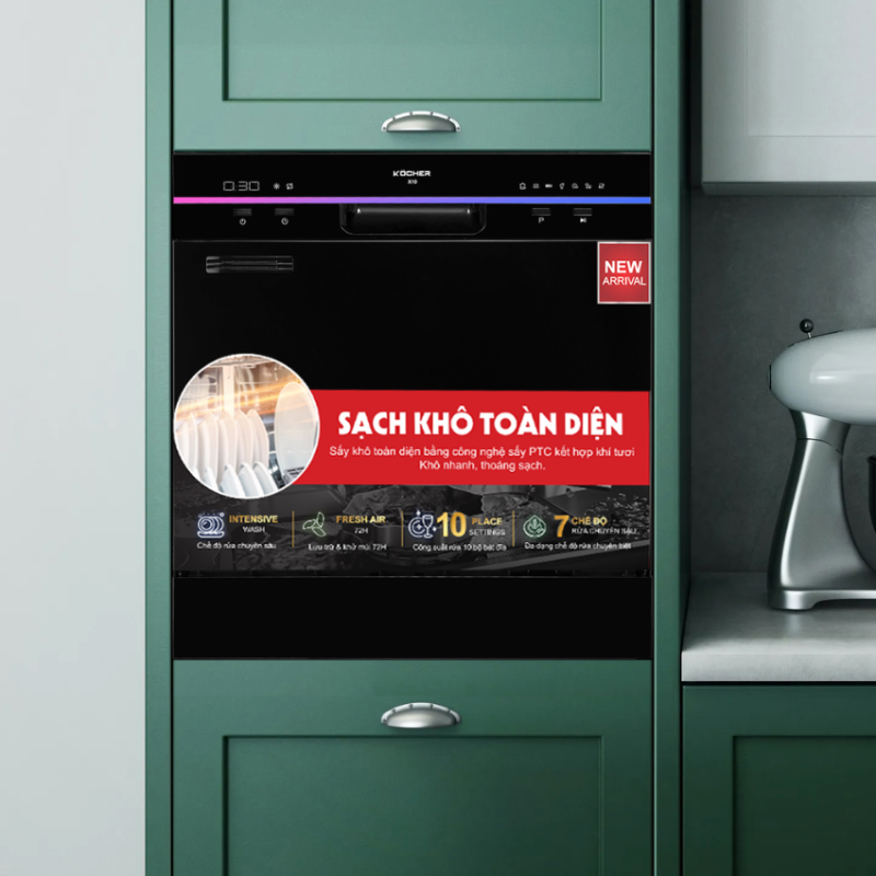 Máy rửa bát Kocher X10 - 35 Máy rửa bát Kocher X10