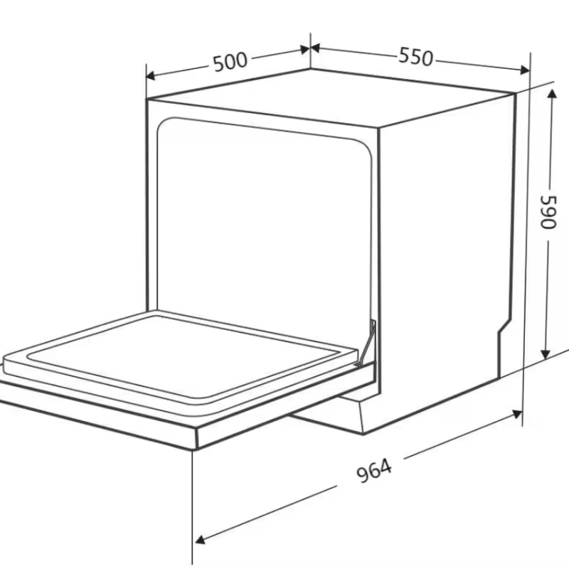 Máy rửa bát Kocher X10 - 36 Máy rửa bát Kocher X10
