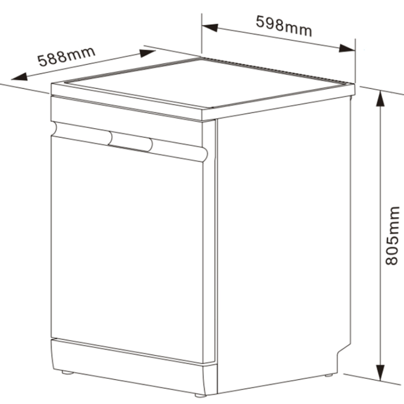 Máy rửa bát Kocher X15B PRO - 53 Máy rửa bát Kocher X15B PRO