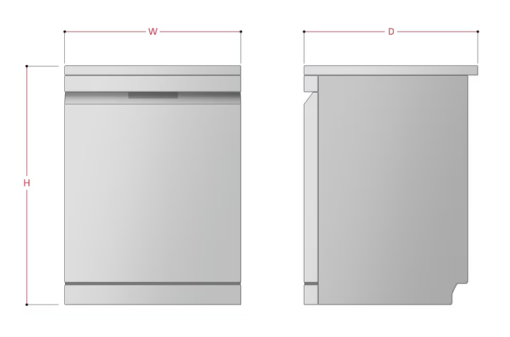 Máy rửa chén độc lập LG LDT14SVA4 - 3