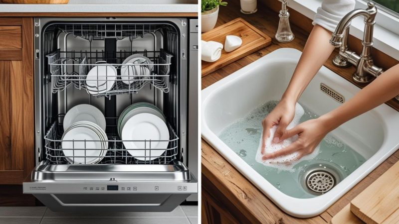 So sánh máy rửa bát và rửa tay: 5 yếu tố quyết định lựa chọn của bạn - 1 So sánh máy rửa bát và rửa tay: Tiết kiệm hơn, sạch hơn – hay chỉ là quảng cáo?