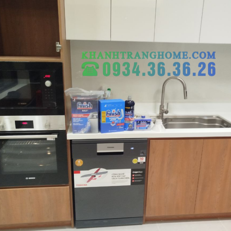 Máy rửa chén Toshiba DW-15F7(G)-VN chính hãng - 68