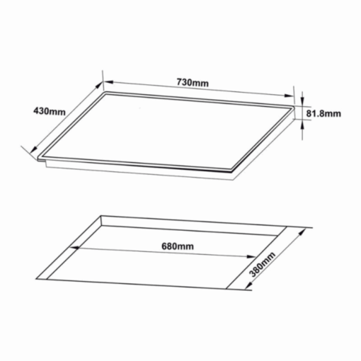 Bếp từ Hafele HC-I73242B 536.61.857