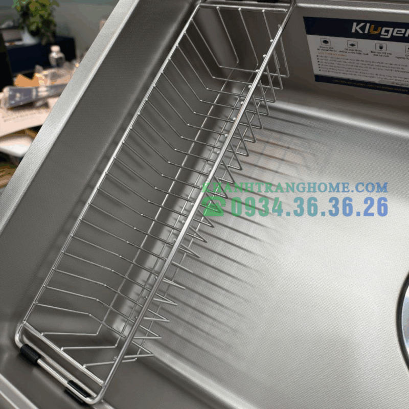 Chậu rửa bát Kluger KT8050FS-S80 màu bạc - 21 Chậu rửa bát KLUGER KG7644FS