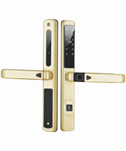 KHÓA CỬA NHÔM KASSLER KL-599 SLIDE CHAMPAGNE GOLD APP