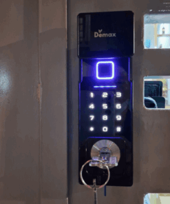 Khóa cửa cổng DEMAX EL608 GB CNC App Wifi+Remote - 12