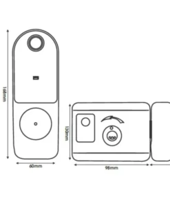 Khóa cửa cổng Kassler KL-579 CNC GOLD GREY REMOTE+WIFI - 8 Khóa cửa cổng Kassler KL-579 CNC GOLD GREY APP