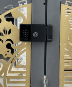 Khóa cửa cổng Kassler KL-579 CNC GOLD GREY REMOTE+WIFI - 10 Khóa cửa cổng Kassler KL-579 CNC GOLD GREY APP+REMOTE (WIFI)