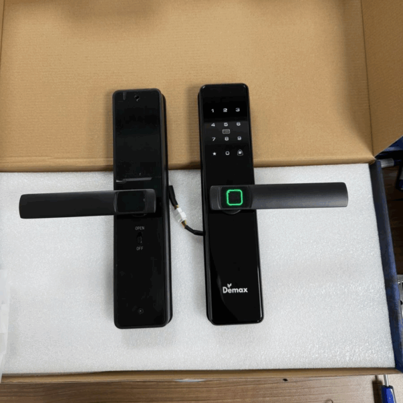 Khóa cửa gỗ DEMAX SL-C320 BL App Wifi - 11 Khóa cửa gỗ DEMAX SL-C320 BL App Wifi