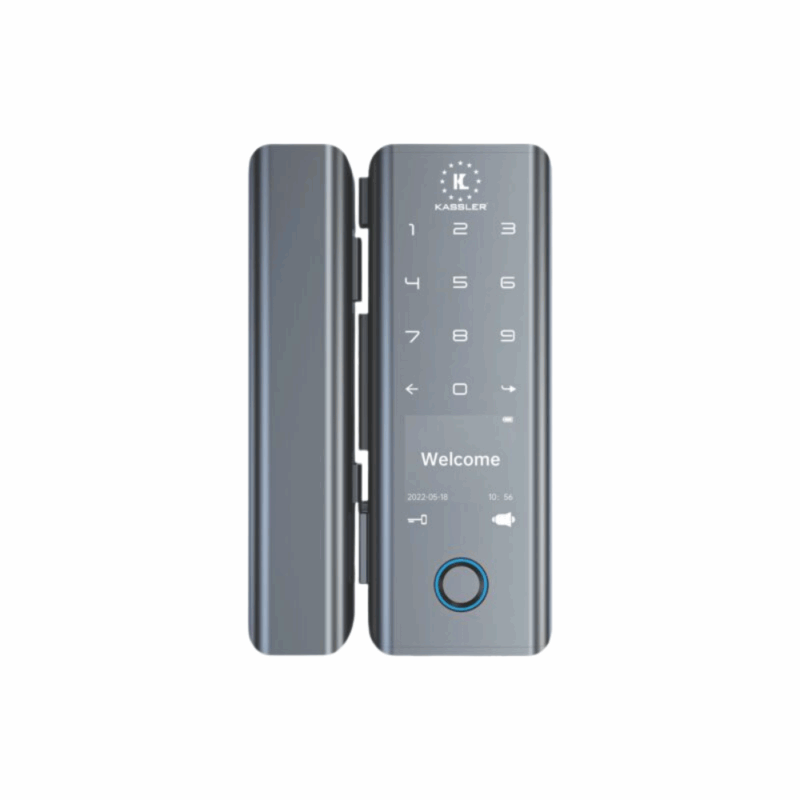 Khóa cửa kính Kassler KL-589 BLACK APP+REMOTE - 11 Khóa cửa kính Kassler KL-589 BLACK APP+REMOTE