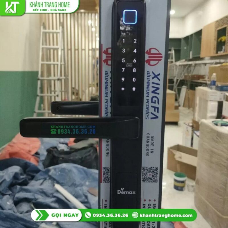 Khóa cửa nhôm DEMAX EL506 BL - 17 Khóa cửa nhôm DEMAX EL506 BL - 16