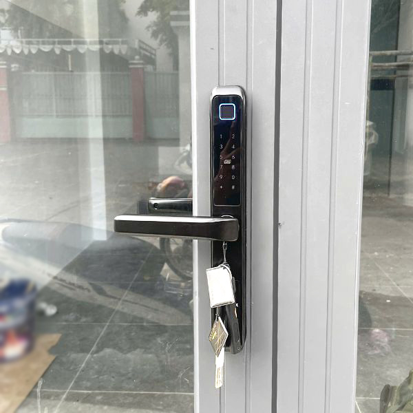 Khóa cửa nhôm DEMAX EL506 BL - 17 Khóa cửa nhôm DEMAX EL506 BL
