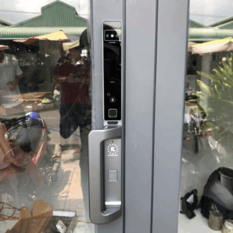 Khóa cửa nhôm Kassler KL-599 CNC-01 GREY APP TUYA - 15 Khóa cửa nhôm Kassler KL-599 CNC-01 GREY APP TUYA