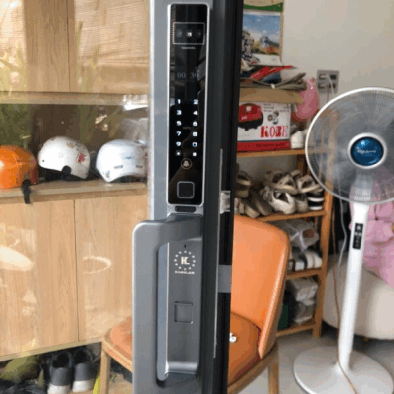 Khóa cửa nhôm Kassler KL-599 CNC-01 GREY APP TUYA - 16 Khóa cửa nhôm Kassler KL-599 CNC-01 GREY APP TUYA