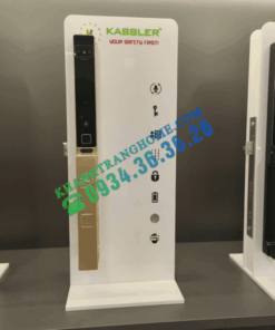 Khóa cửa nhôm Kassler KL-599 CNC-02 CHAMPAGNE GOLD