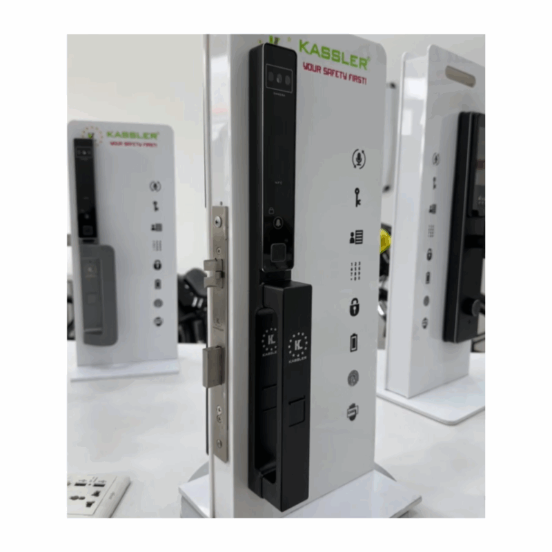 Khóa cửa nhôm Kassler KL-599 CNC-02 BLACK APP TUYA - 14 Khóa cửa nhôm Kassler KL-599 CNC-02 BLACK APP TUYA