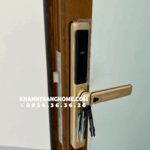 Khóa cửa nhôm Kassler KL-599 LX Champagne App