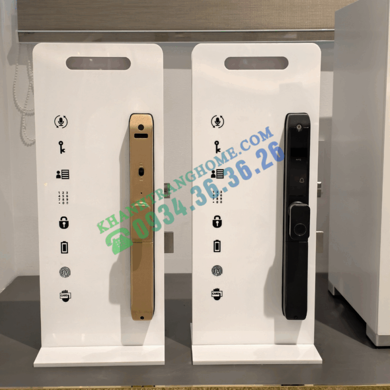 Khóa cửa nhôm Kassler KL-599TN Champagne Gold App - 19 Khóa cửa nhôm Kassler KL-599TN Champagne Gold App