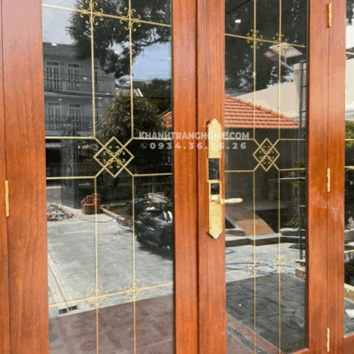 Khóa đại sảnh DEMAX EL986 GOLD