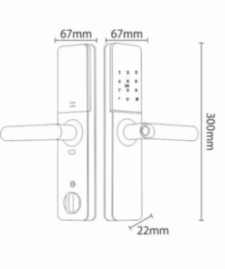 Khóa điện tử Kassler KL-79 H APP WIFI+REMOTE - 7 Khóa điện tử Kassler KL-79 H APP WIFI+REMOTE