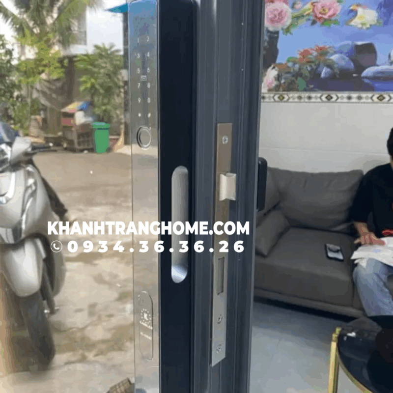 Khóa cửa nhôm Kassler KL-599 AT BLACK APP WIFI+REMOTE - 22 Khóa vân tay Kassler KL-599 AT BLACK APP WIFI+REMOTE