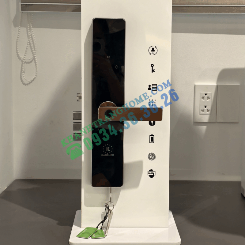 Khóa vân tay Kassler KL-608 CNC COPPER APP - 15 Khóa vân tay Kassler KL-608 CNC COPPER APP